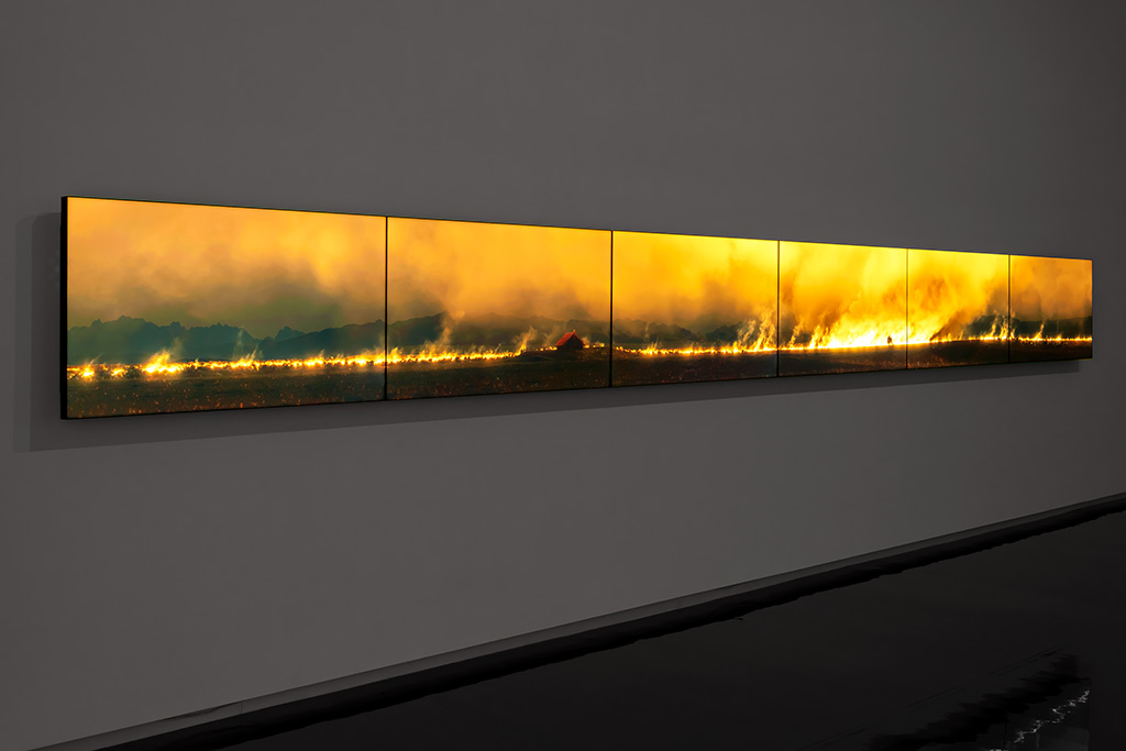 Wastelands, sculpture by New Zealand artist Brett Graham, at Auckland Art Gallery Toi o T&amacr;maki (Auckland, New Zealand)